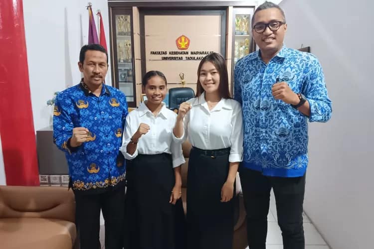 FKM Untad Menjadi Tempat Kuliah Mahasiswa Asing Asal Timor Leste