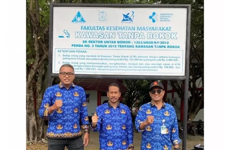 Tadulako CEFOR FKM Untad Advokasikan Kembali Penegakan KTR di Lingkungan Fakultas