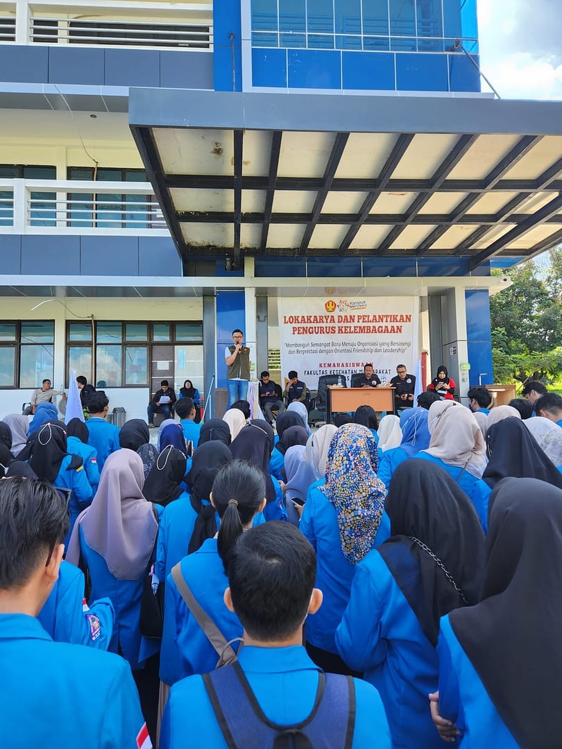 Lokakarya Pelantikan Pngrus Lembaga FKM Untad 2023